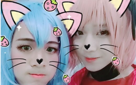 【呆喵酱】在广州cicf漫展上能遇到汐玥酱,超开心