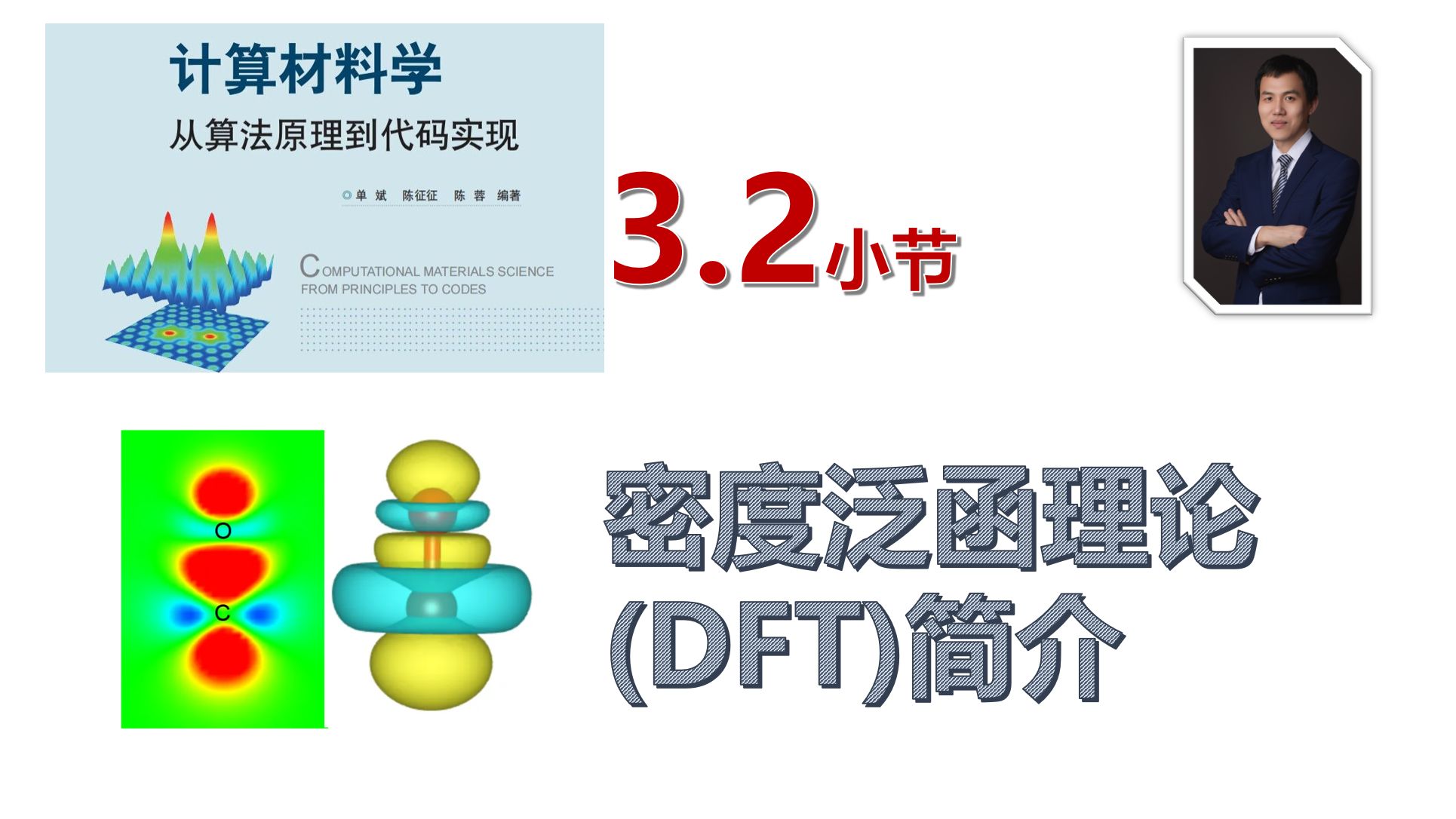 [图]【计算材料学-从算法原理到代码实现】视频教程 | 3.2_密度泛函理论DFT简介