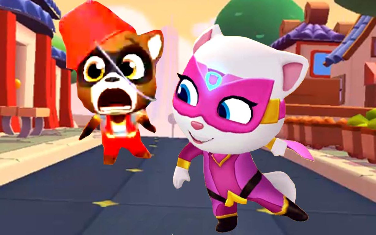 安吉拉60秒不撞东西 汤姆猫英雄跑酷