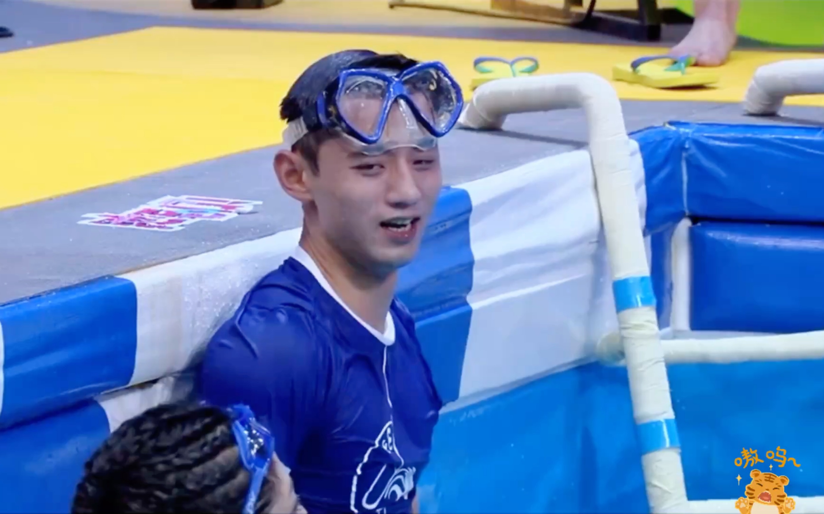 张继科|虽然怕水但是会游泳