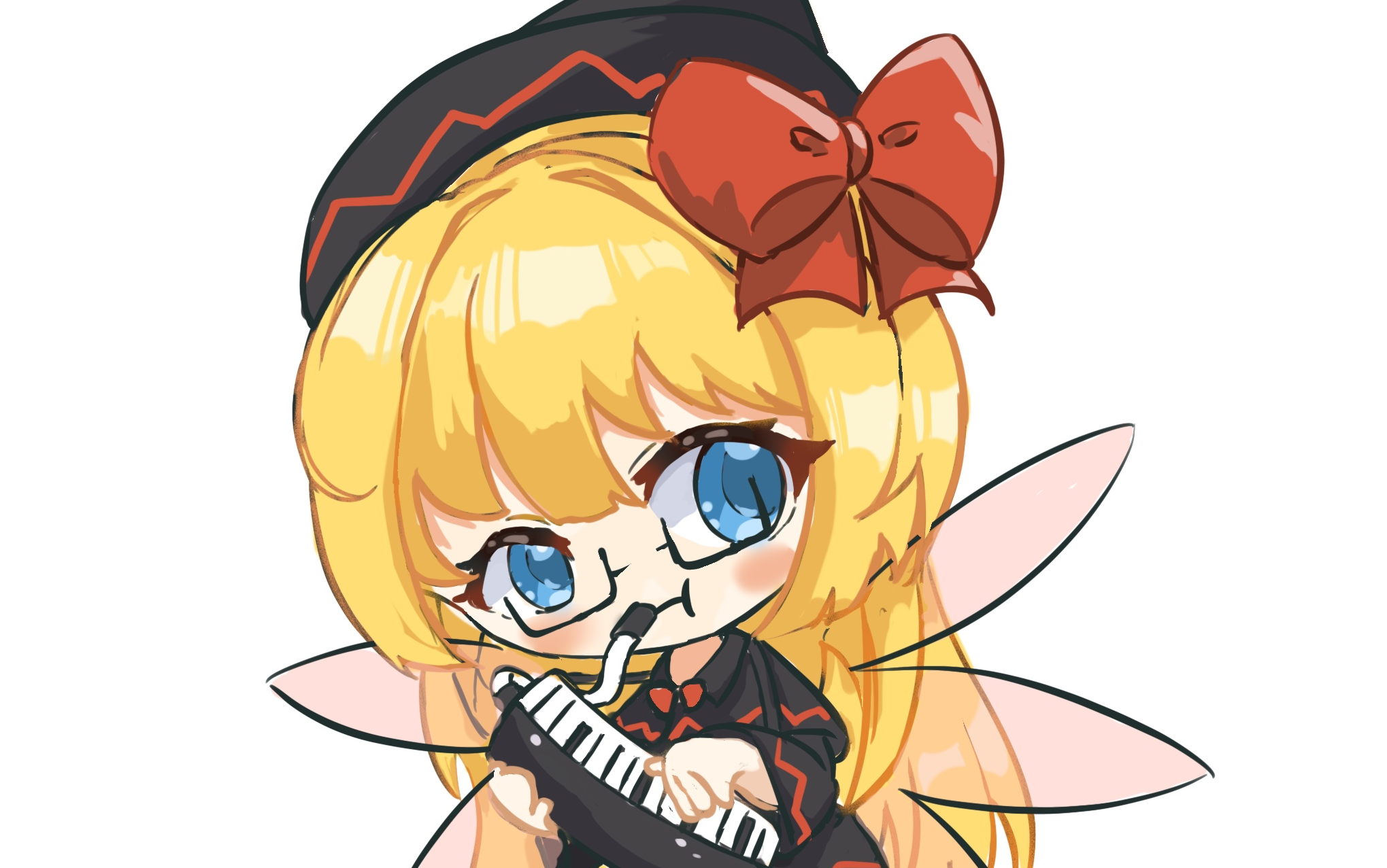 【东方】六十分画个qq莉莉黑吹口风琴