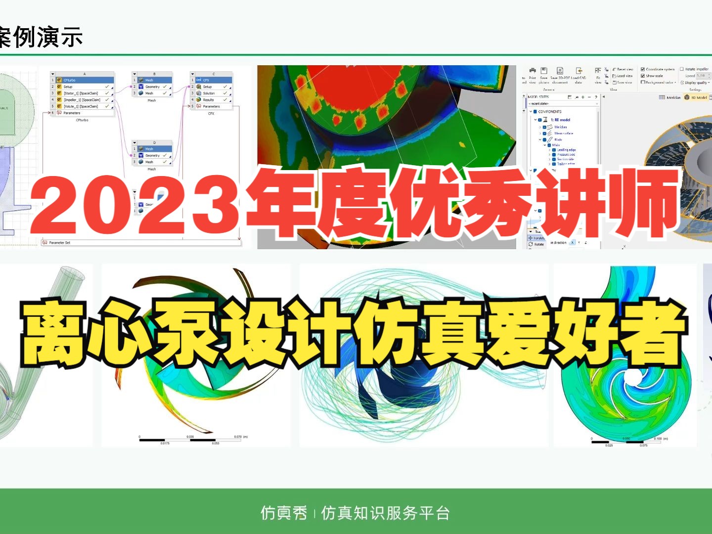 2023年度优秀讲师|离心泵设计仿真爱好者泵小丫哔哩哔哩bilibili