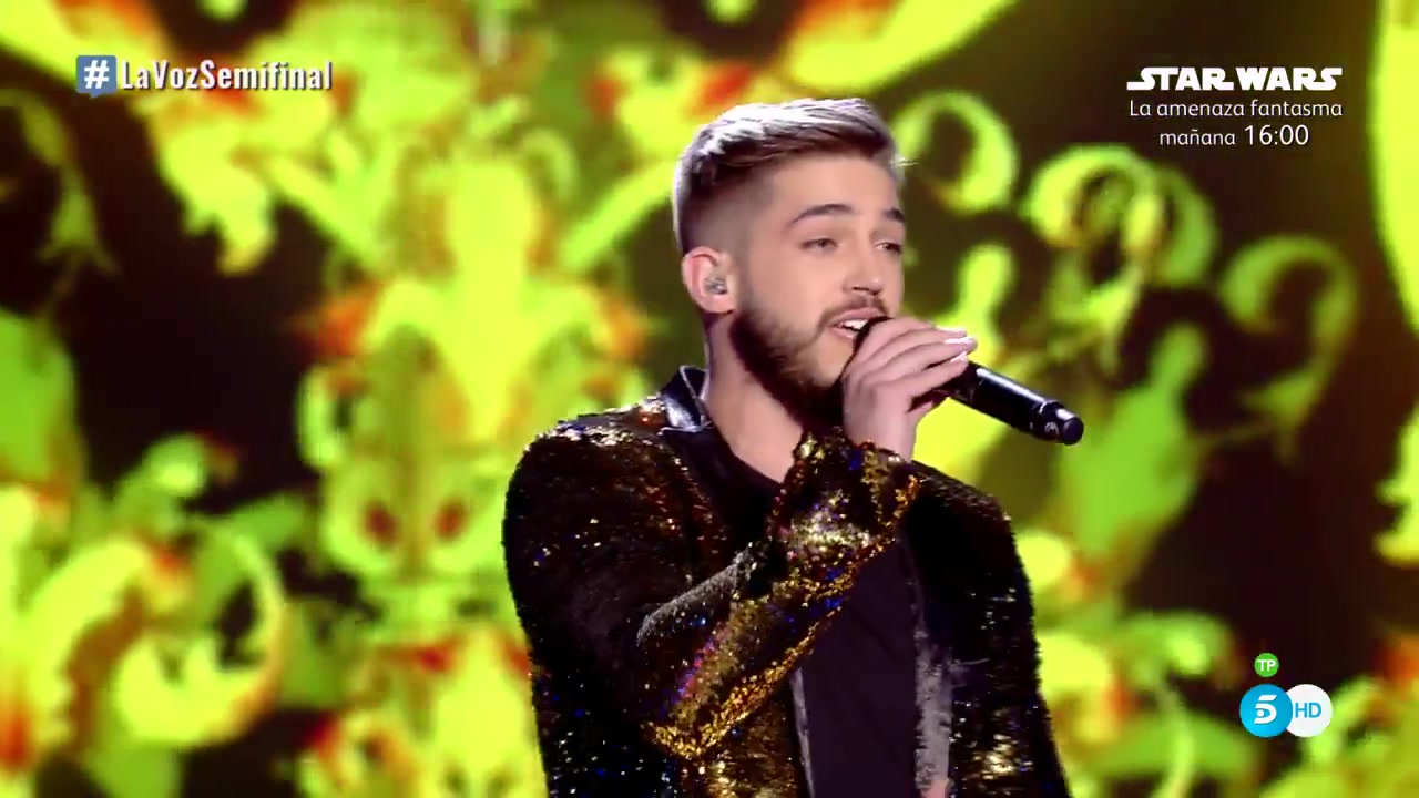 【西班牙好声音2017】pedro演唱单曲 versace on the floor – 半