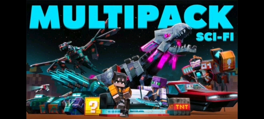 我的世界市场包多主题皮肤包科幻