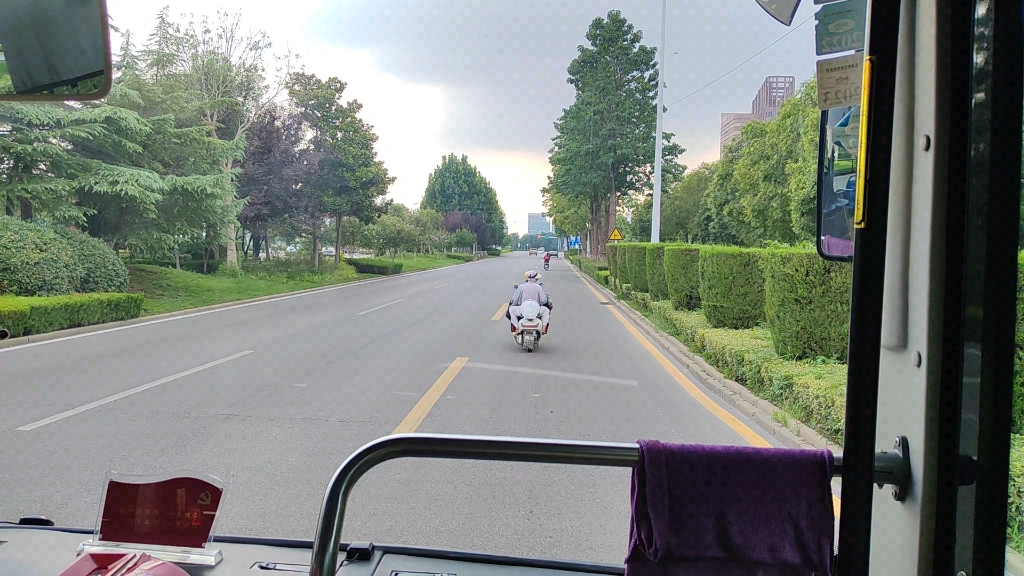 淮北中北巴士28路 全程右前方视角pov(淮北卫校-县加油站 方向)原速