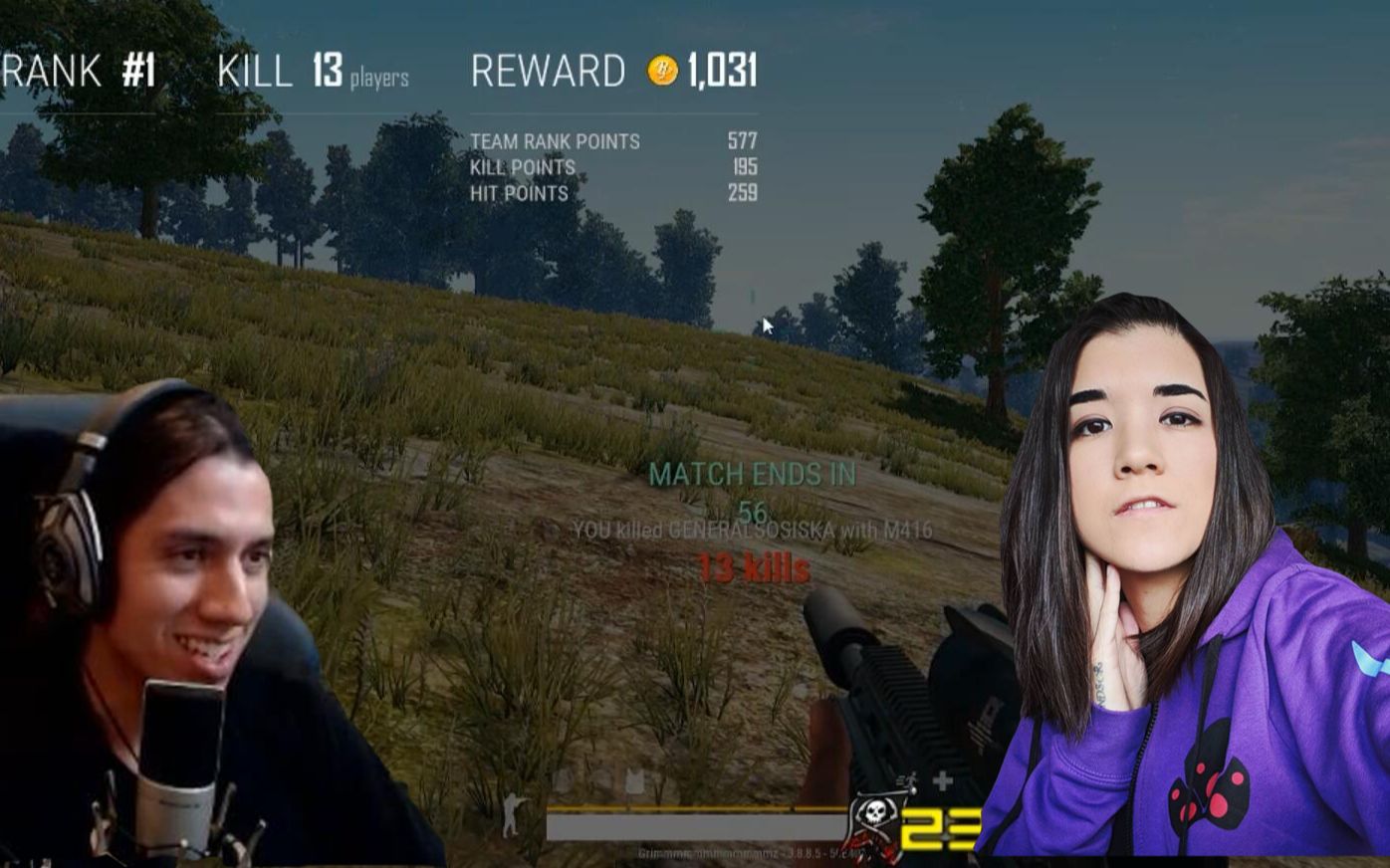 g神又背着安东尼悄悄和妹子双排了多p警告绝地求生grimmmz