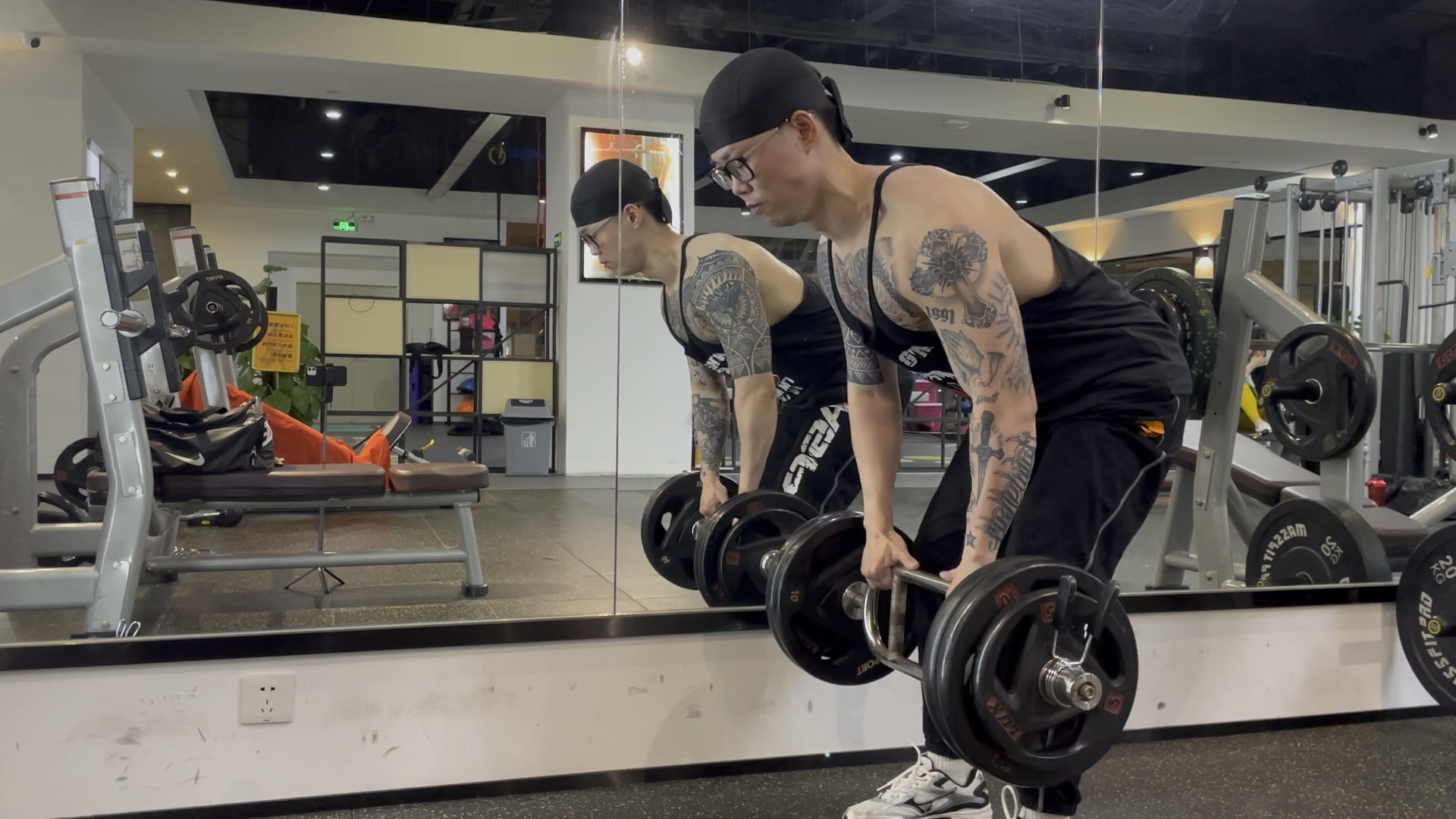 【学长】背部训练/50kg