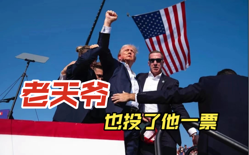 川普简历|老天爷:这届大选,我给川普书记投一票.