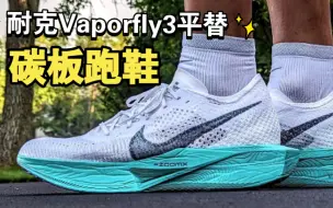 下载视频: 便宜透气的竞速碳板跑鞋？耐克Vaporfly3平替15公里马拉松亚索800跑步测试