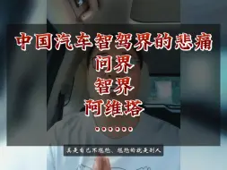 Télécharger la video: 中国汽车智驾界的耻辱，问界M9、智界S7、阿维塔12……小米SU7没参加吗？鸿蒙智行