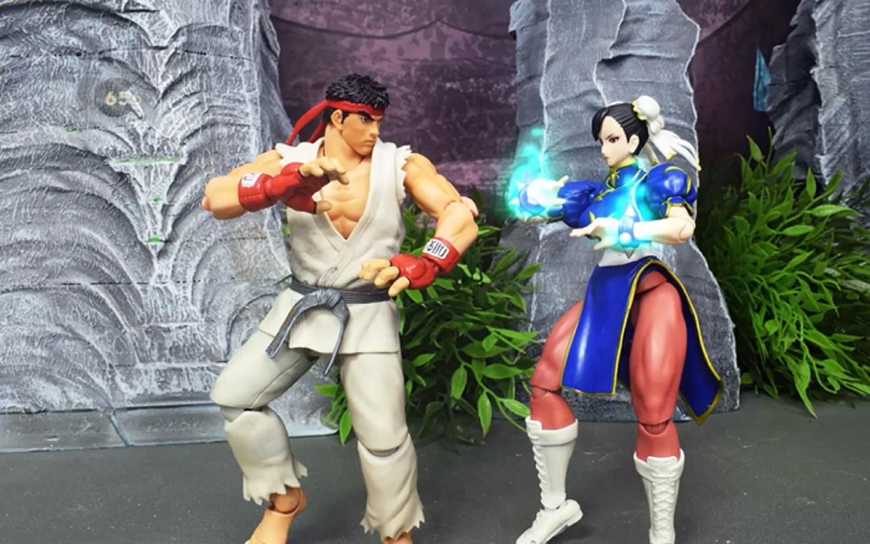 【街头霸王】隆vs春丽,我脑海里却浮现出成龙大哥的妖娆身姿_哔哩哔哩