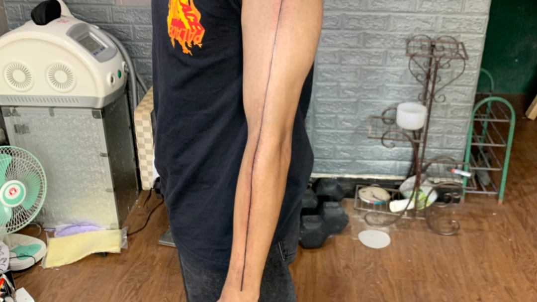 纹身,死亡直线,虾线