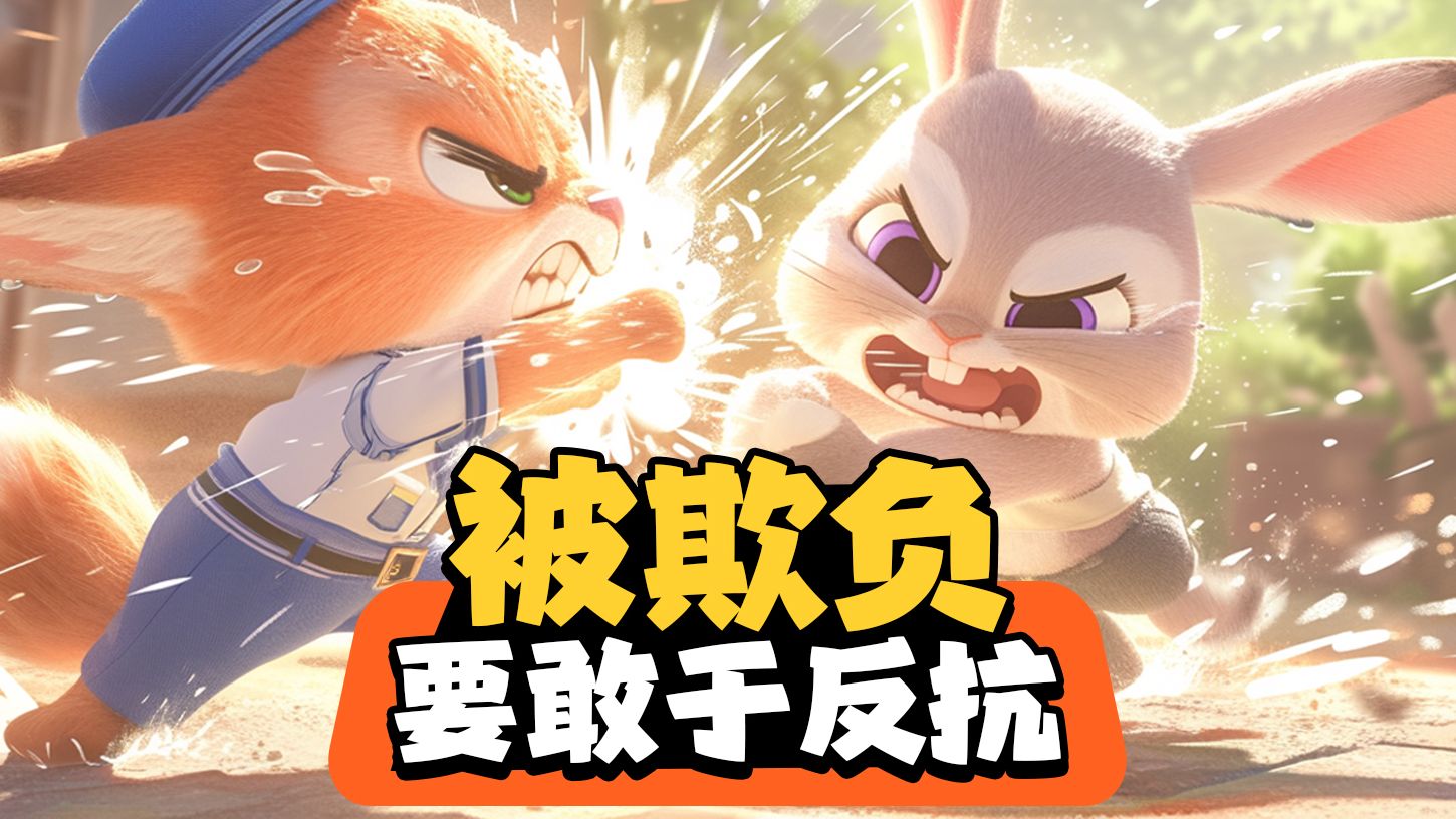 敏敏绘本-养成日记《被欺负要敢于反抗》!