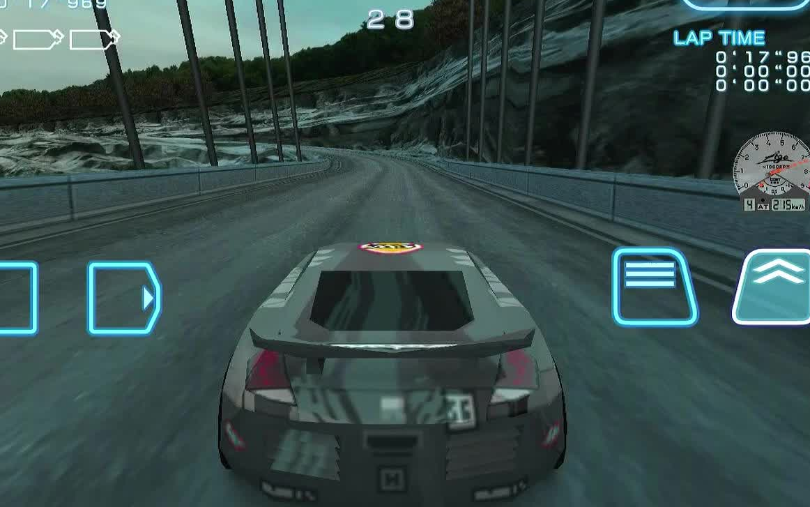 山脊赛车 iOS PSP版本对比演示