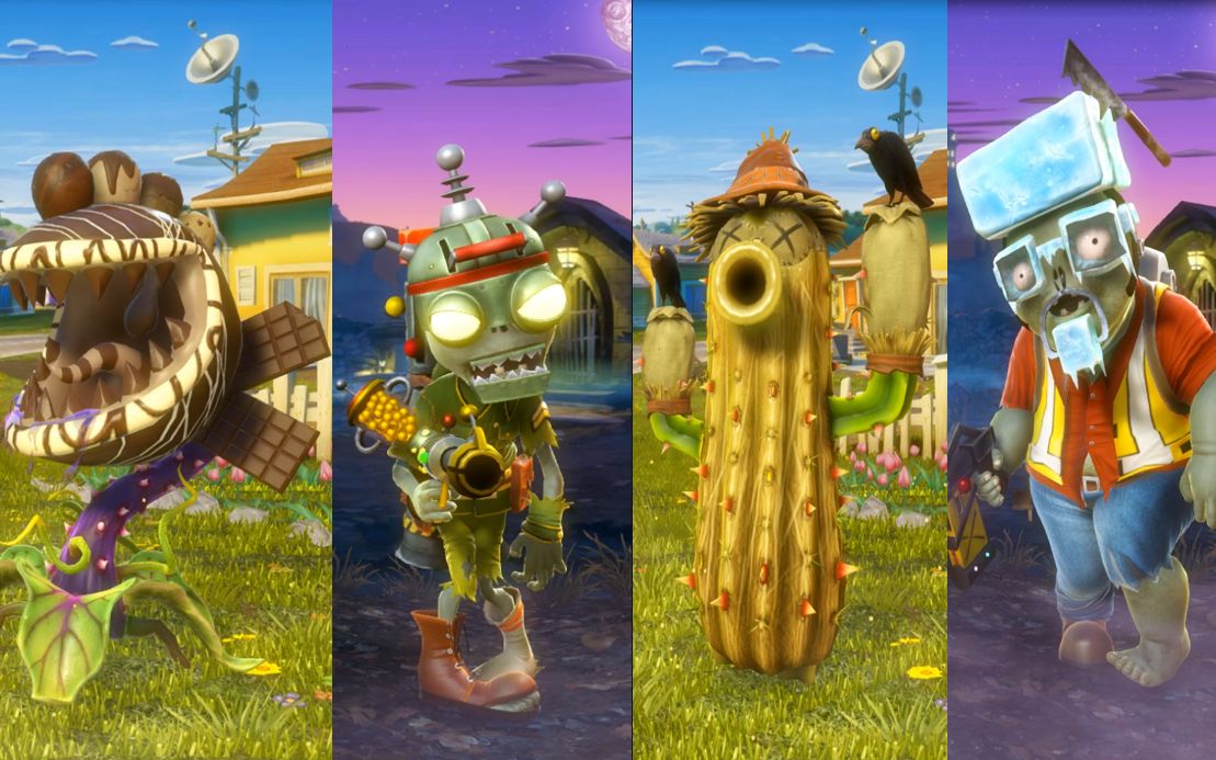 花园战争1——全角色套装展示