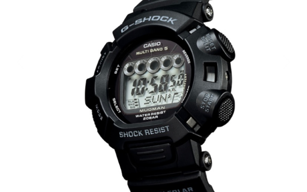 卡西欧老款泥人 gw-9000-1jg 展示