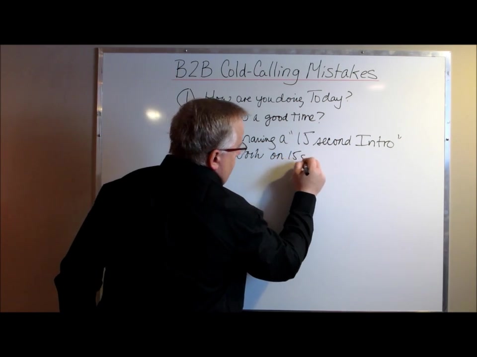 五个错误让你失去销售和客户的电话营销Five B2B ColdCalling Mistakes That Cost You Sales & Customers哔哩哔哩bilibili