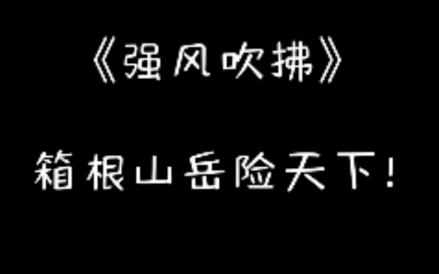 《强风吹拂》经典台词句子|纵使疾风起,人生不言弃|去看这部番就对了哔哩哔哩bilibili