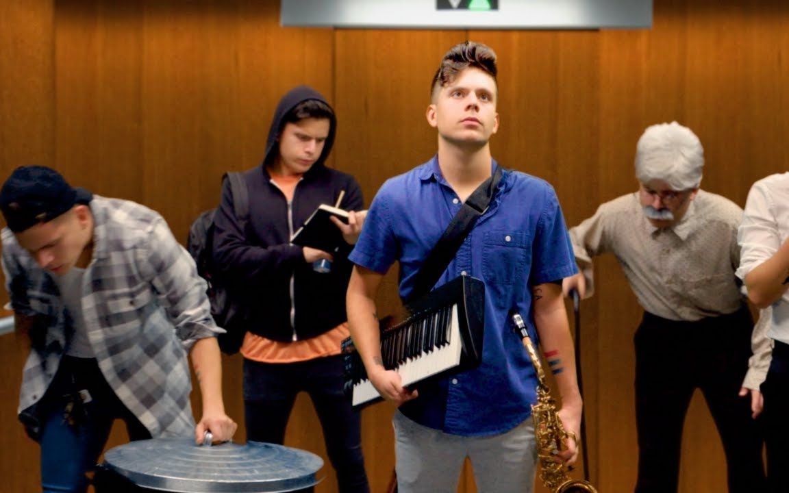 【天才小哥rudy】最好的电梯音乐,坐个电梯手也闲不住