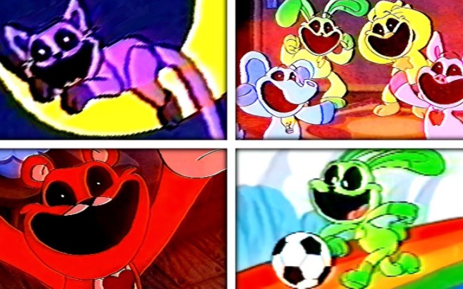 【波比的游戏时间 : 第三章】微笑小动物vhs录像带 所有秘密 & 解析