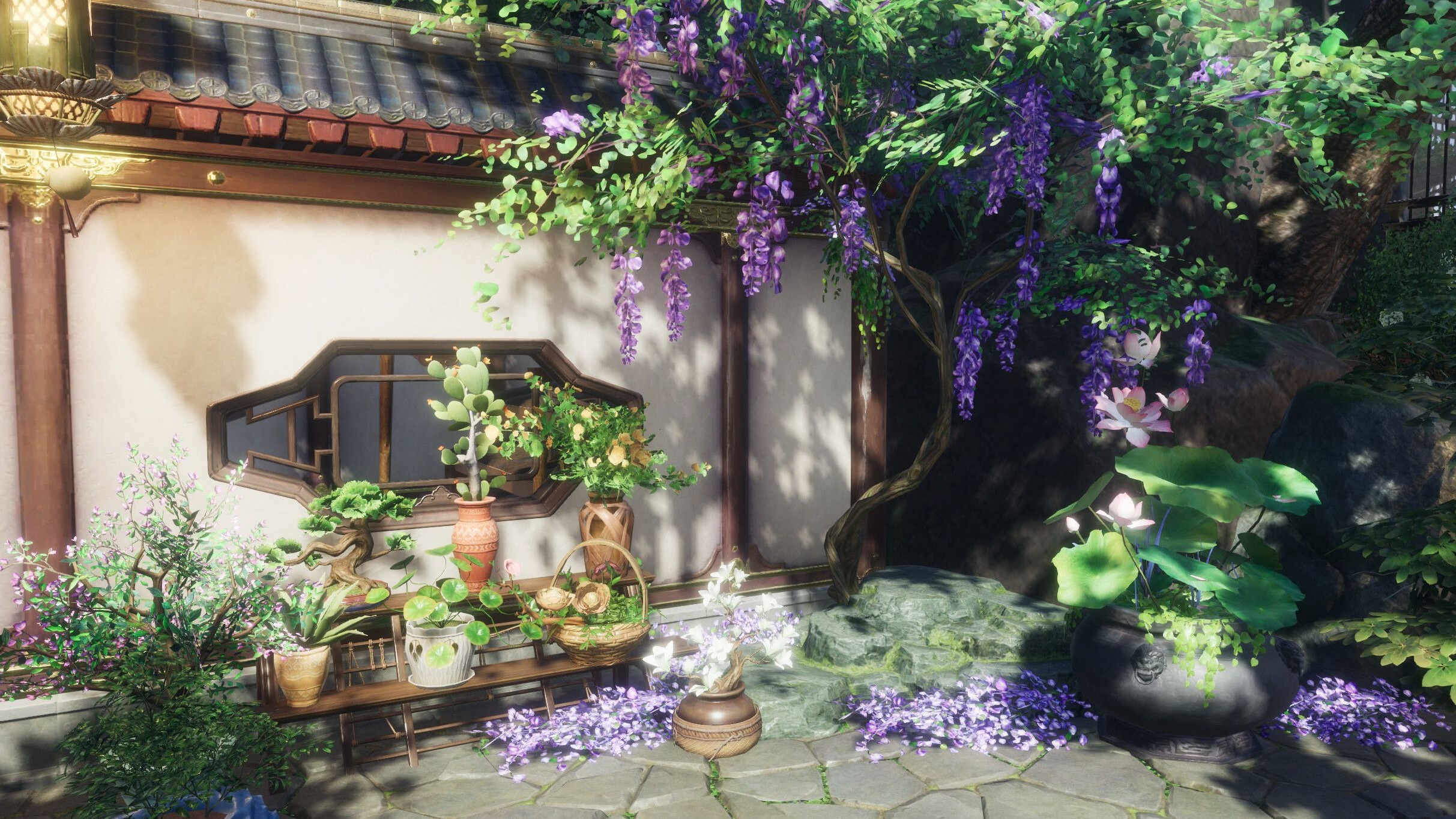 剑网3家园蓝图【藕香苑】4k版本上架啦