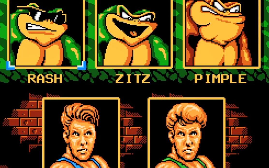 【怀旧系列】fc游戏:忍者蛙与双截龙