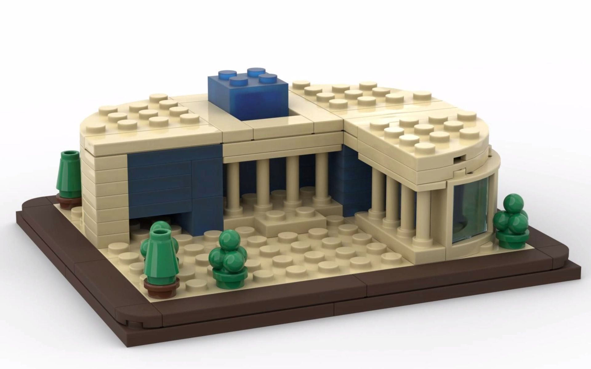 印象广大系列积木之图书馆