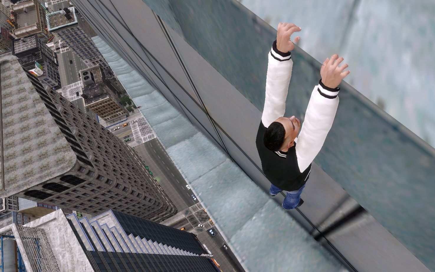 【4k gta4】超爽的跳楼解压集锦【真实的物理引擎,恐高者慎入】#08