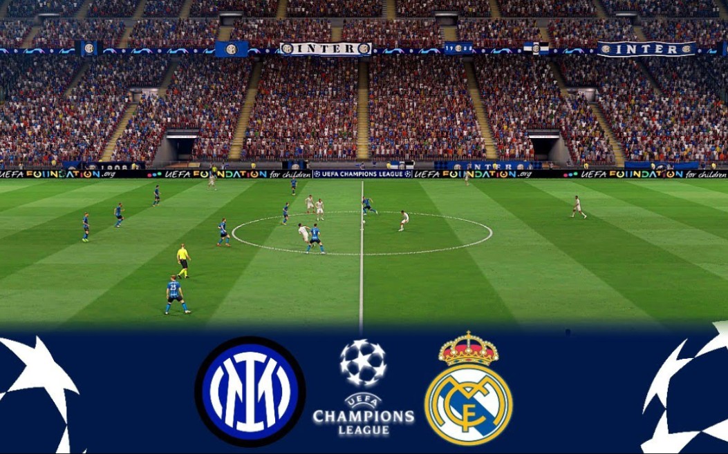 油管搬运fifa21国际米兰v皇家马德里championsleague202122groupd