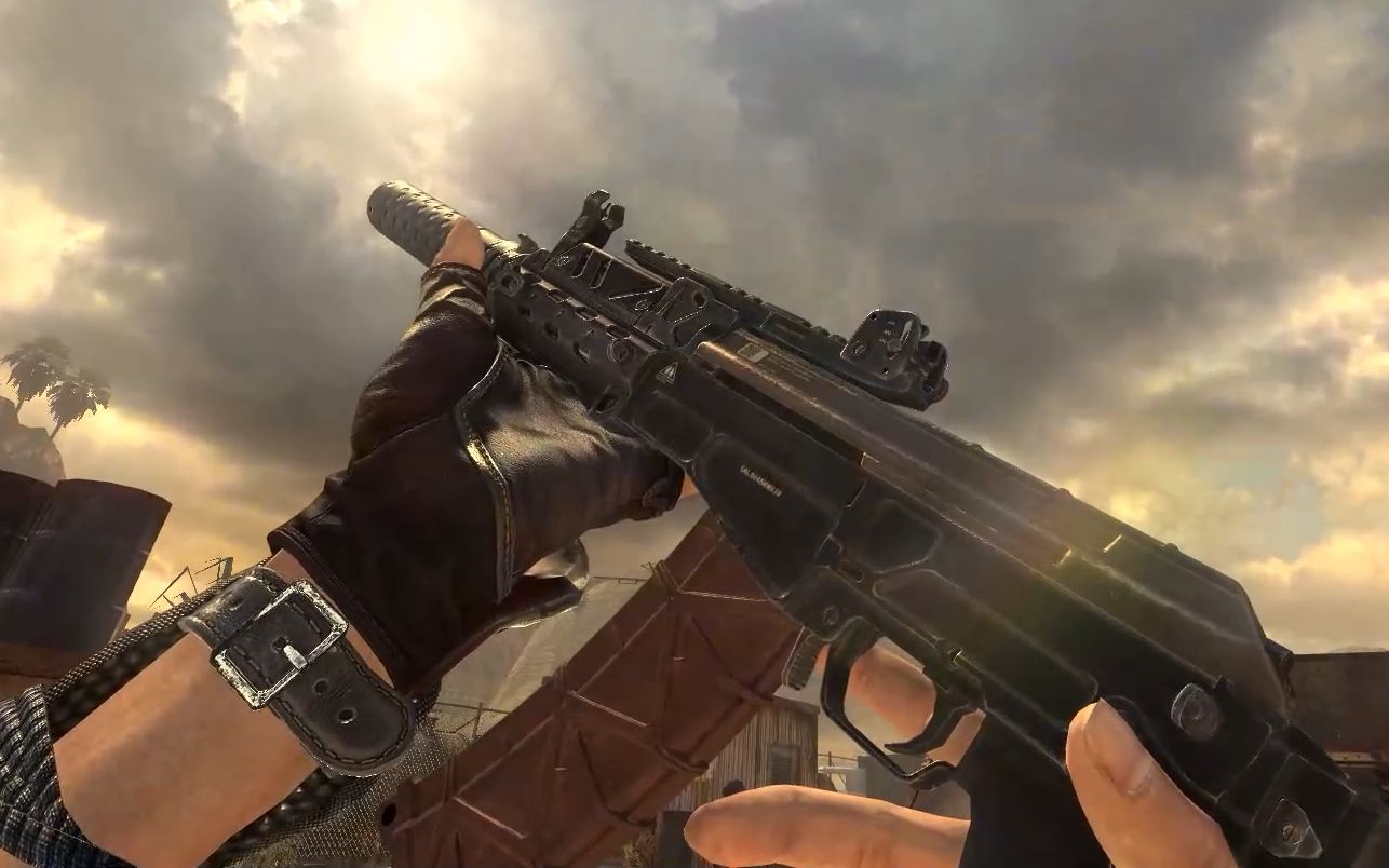 codol最差短枪ak74u!用过的男人都哭了!