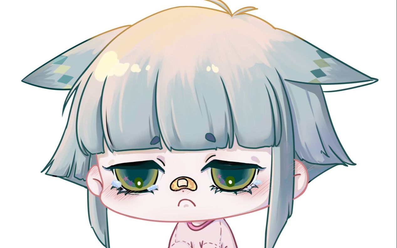 可可爱爱的小狼崽摔倒了,委屈巴巴的掉金豆豆_哔哩哔哩 (゜-゜)つロ