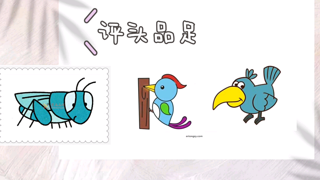 【幼儿故事】评头品足_哔哩哔哩 (゜-゜)つロ 干杯~-bilibili