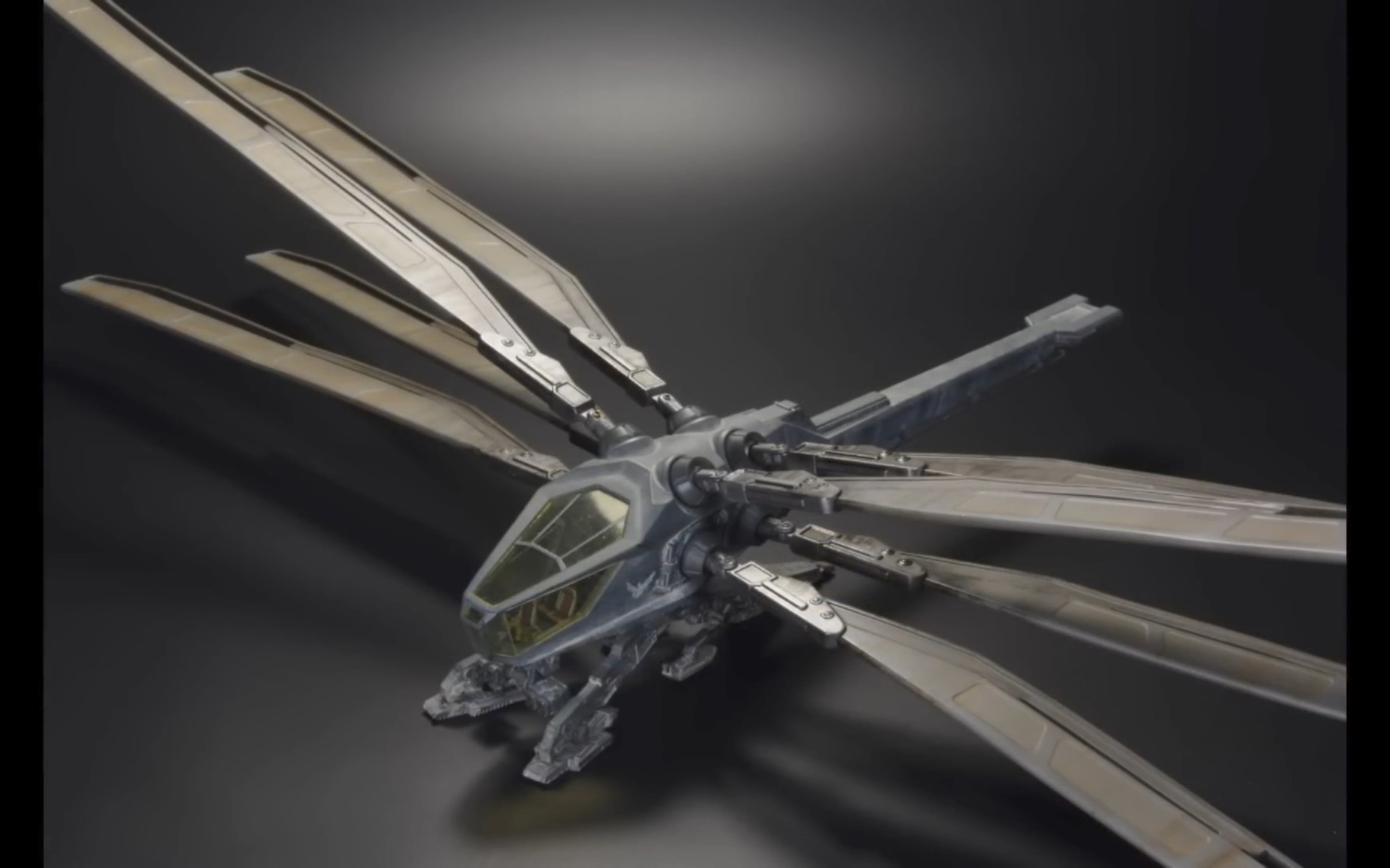 沙丘扑翼机-3d sla打印-1-128-科幻模型