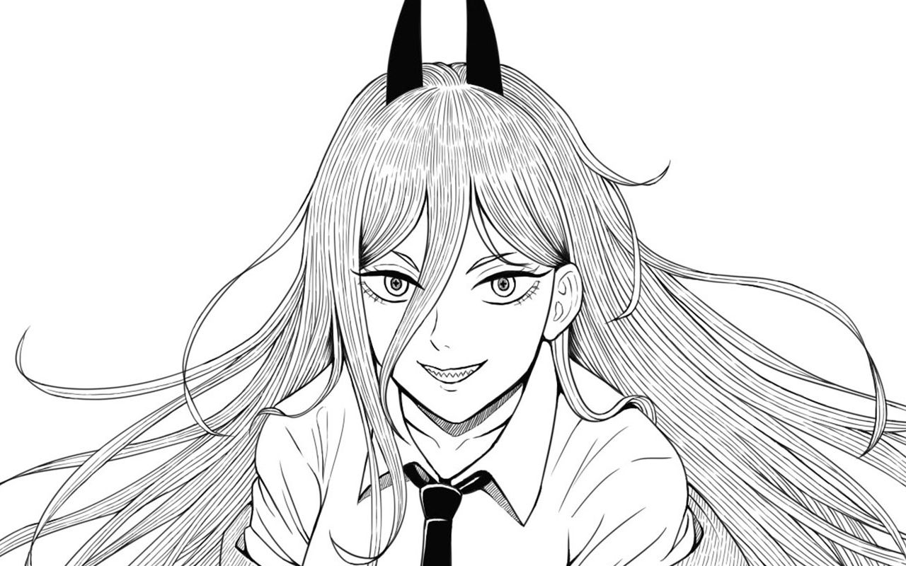 画一个天下无敌的帕瓦酱(电锯人同人图)