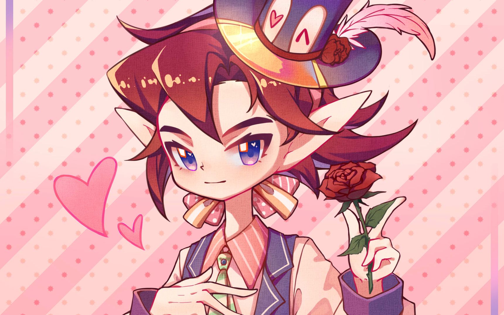 【洛克王国】画一个苍流的情人节快乐~_哔哩哔哩_bilibili