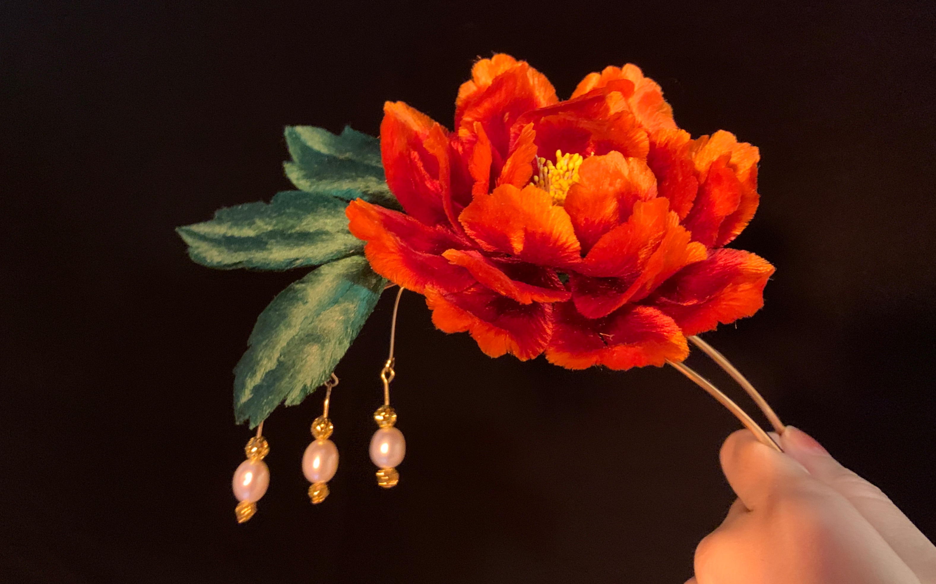 活动  唐风牡丹非遗绒花 (竖屏版)