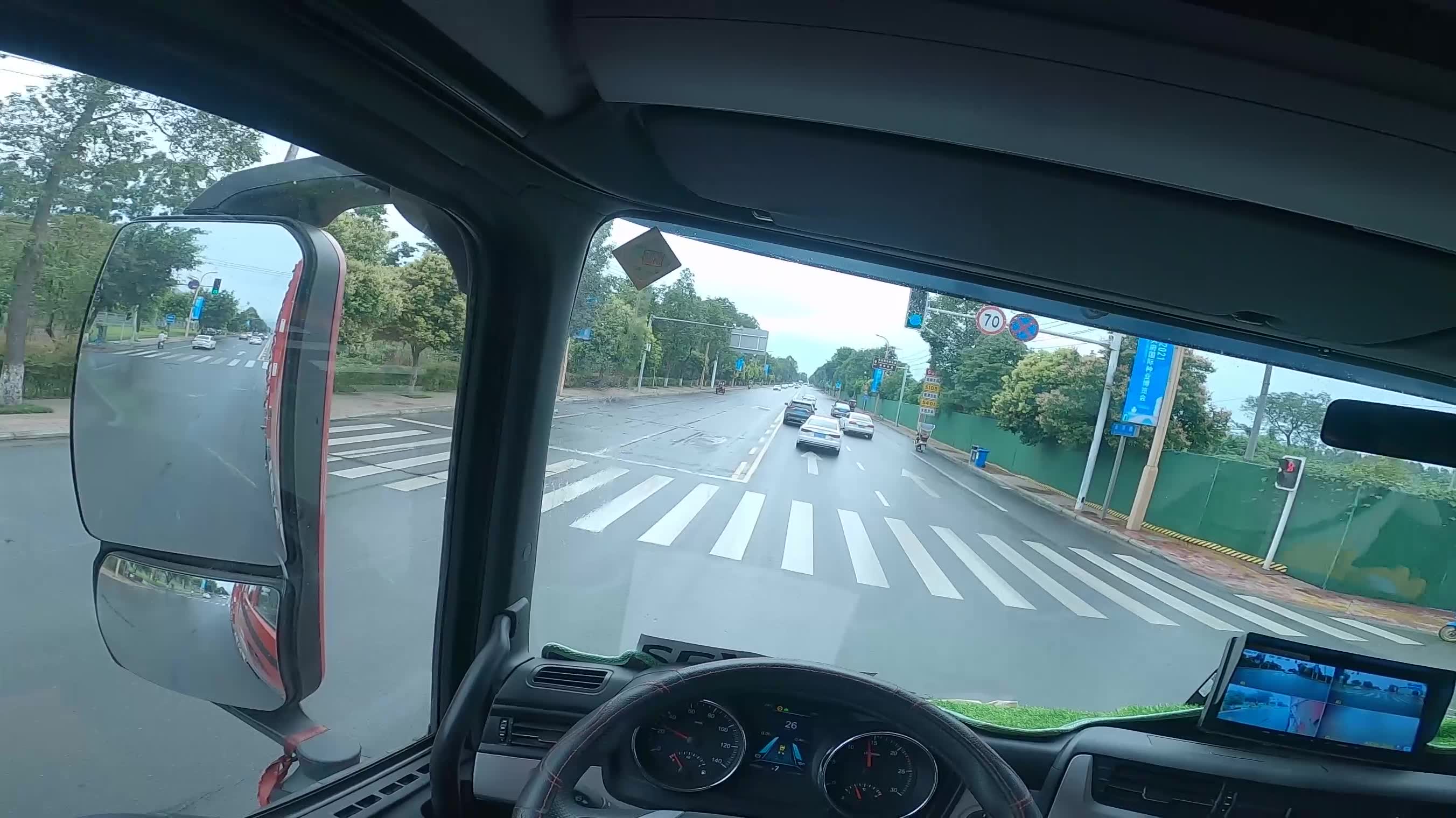 【半挂卡车1视角】副驾驶有新伙伴了!