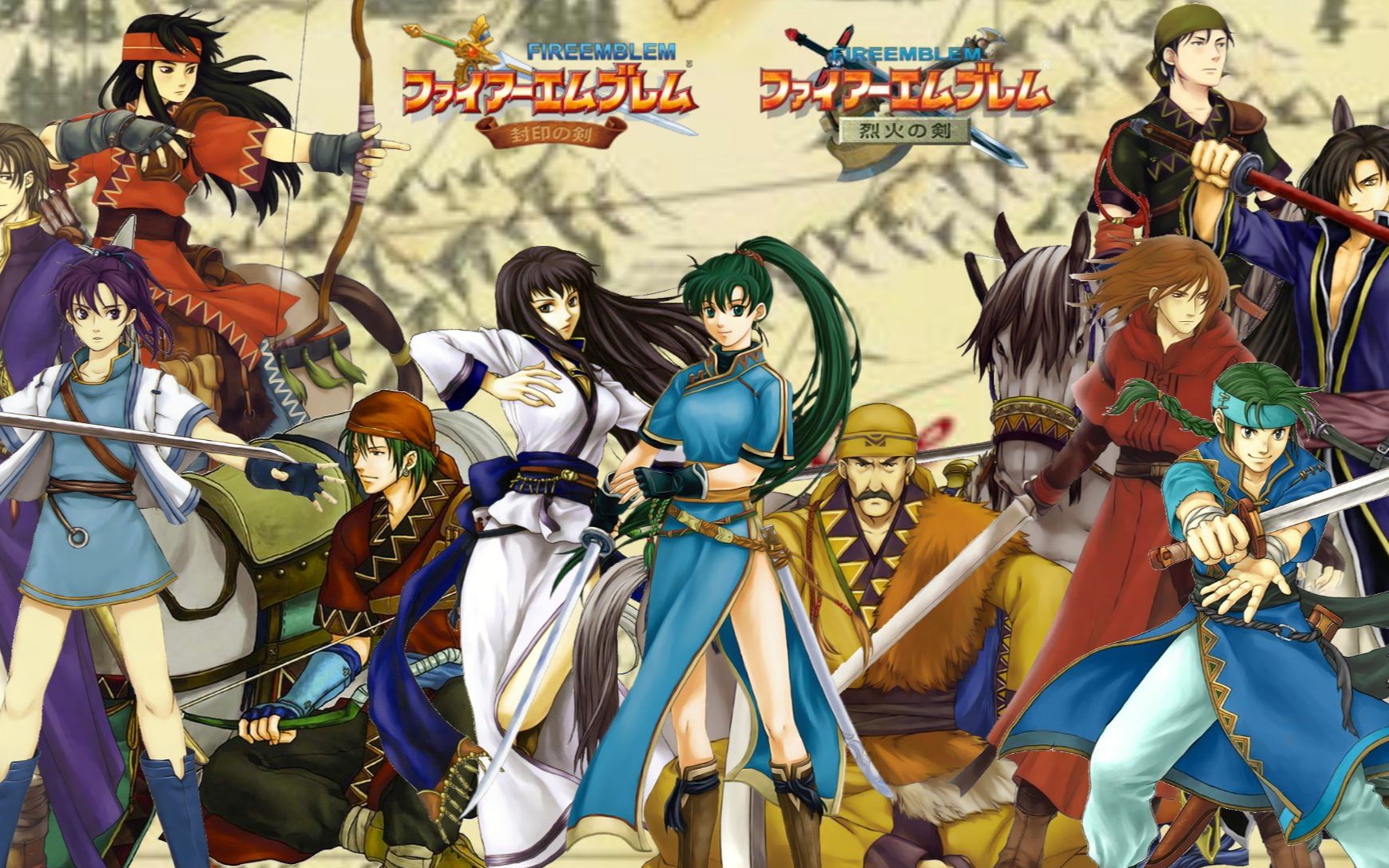 火焰纹章烈火之剑 日语配音中文文本