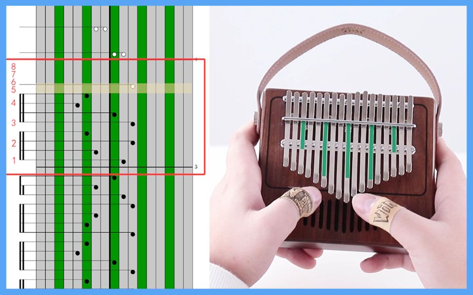 超好听又好学的起风了卡林巴教学