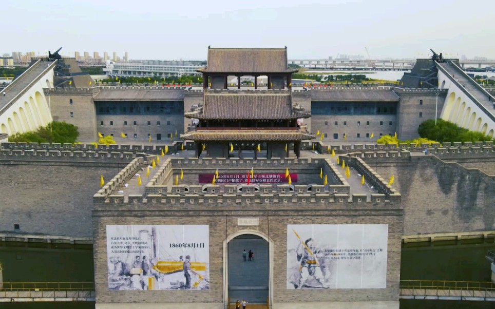 渐渐加深了岁月的绵长,手持a7m4拍摄于北塘古镇双垒炮台#你好天津