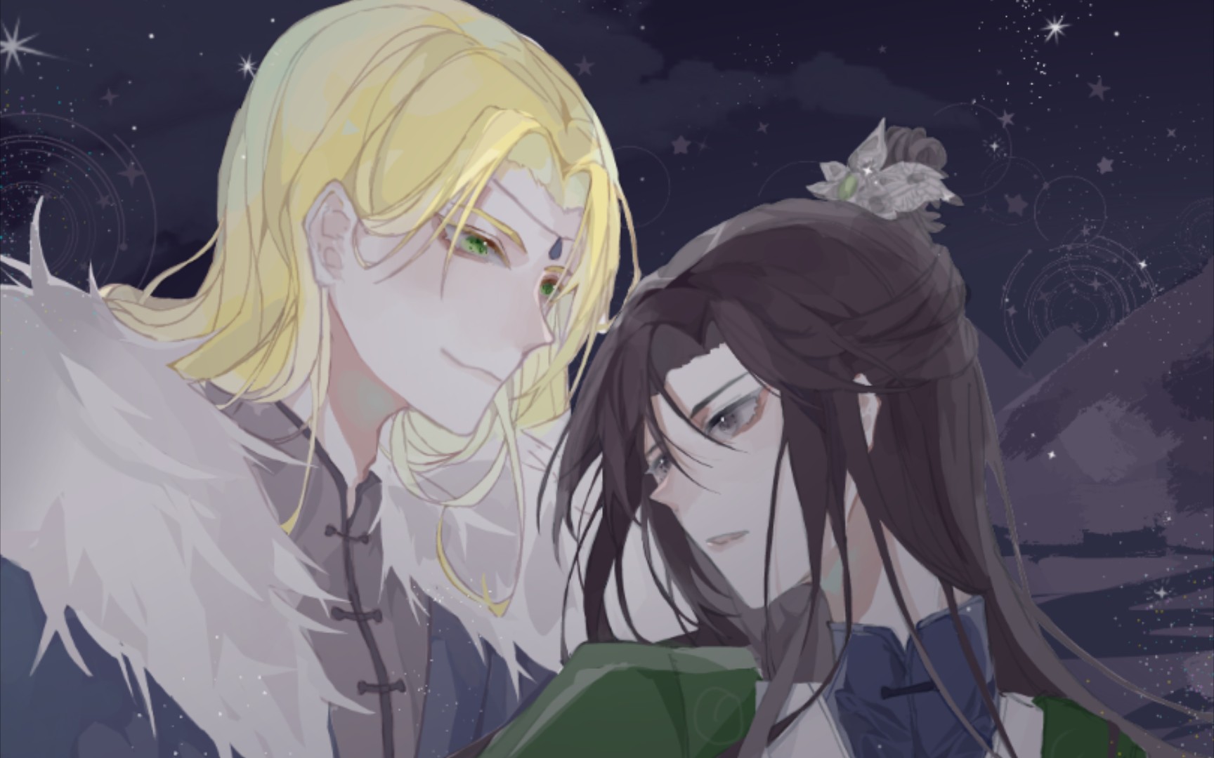 【绘画过程】【梅梅姜】