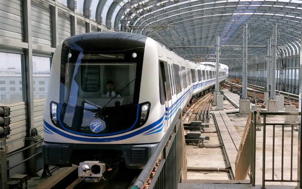 【宁波轨道交通1号线】霞浦站北侧列车折返