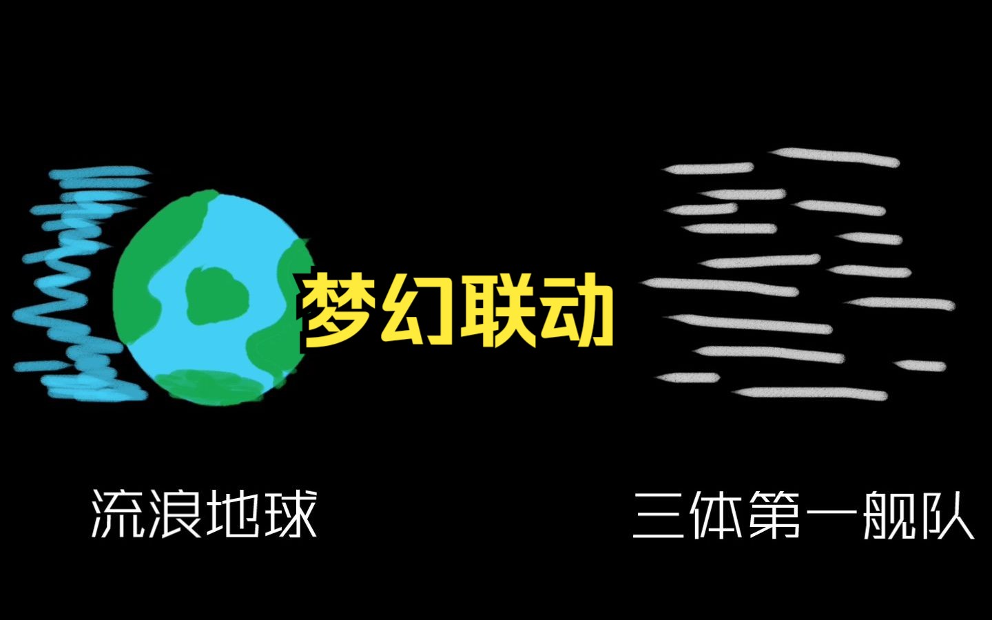 [图]【流浪地球】【三体】当三体舰队遇到流浪地球