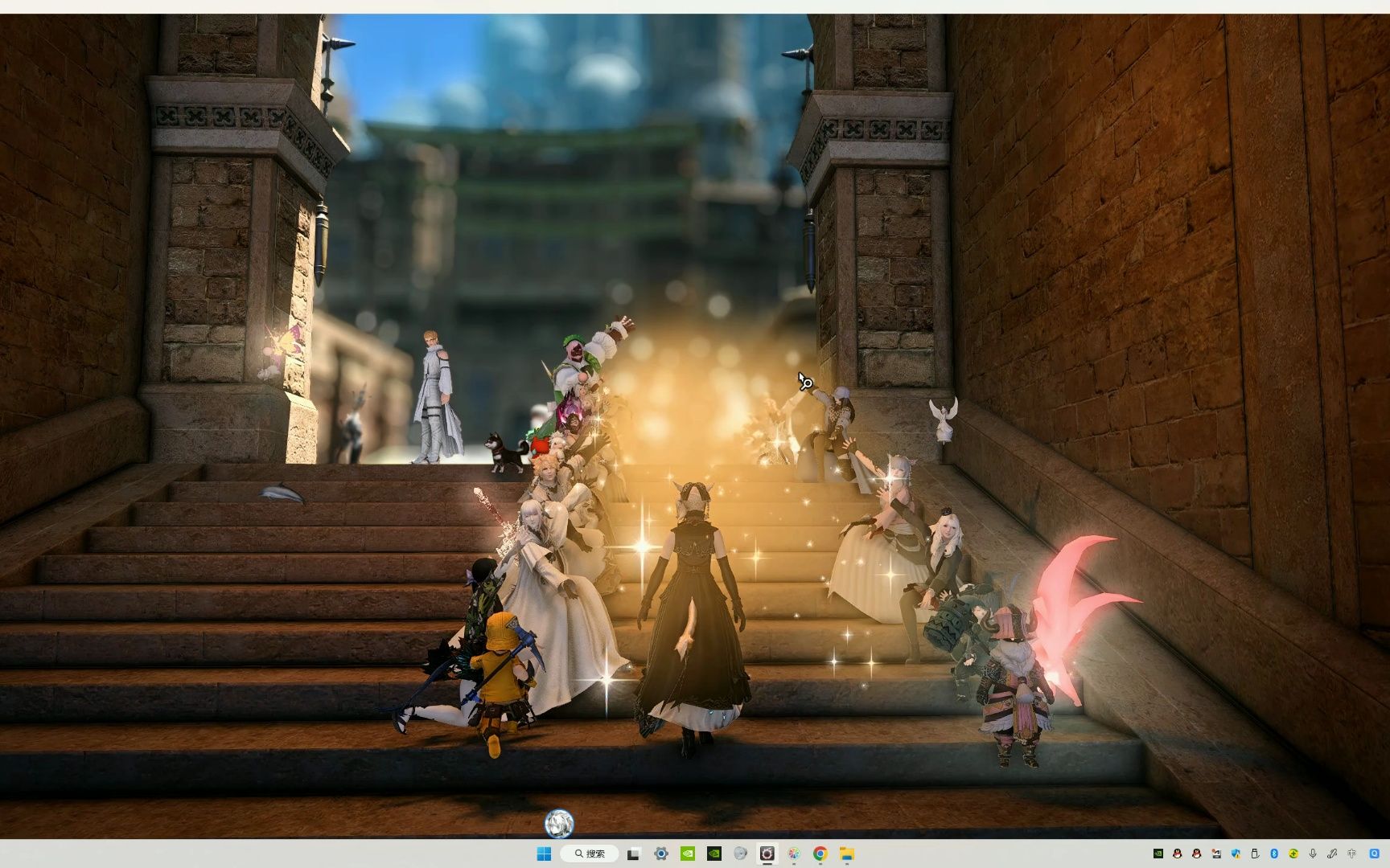 ff14国服萌芽首周金蝶情感动作x