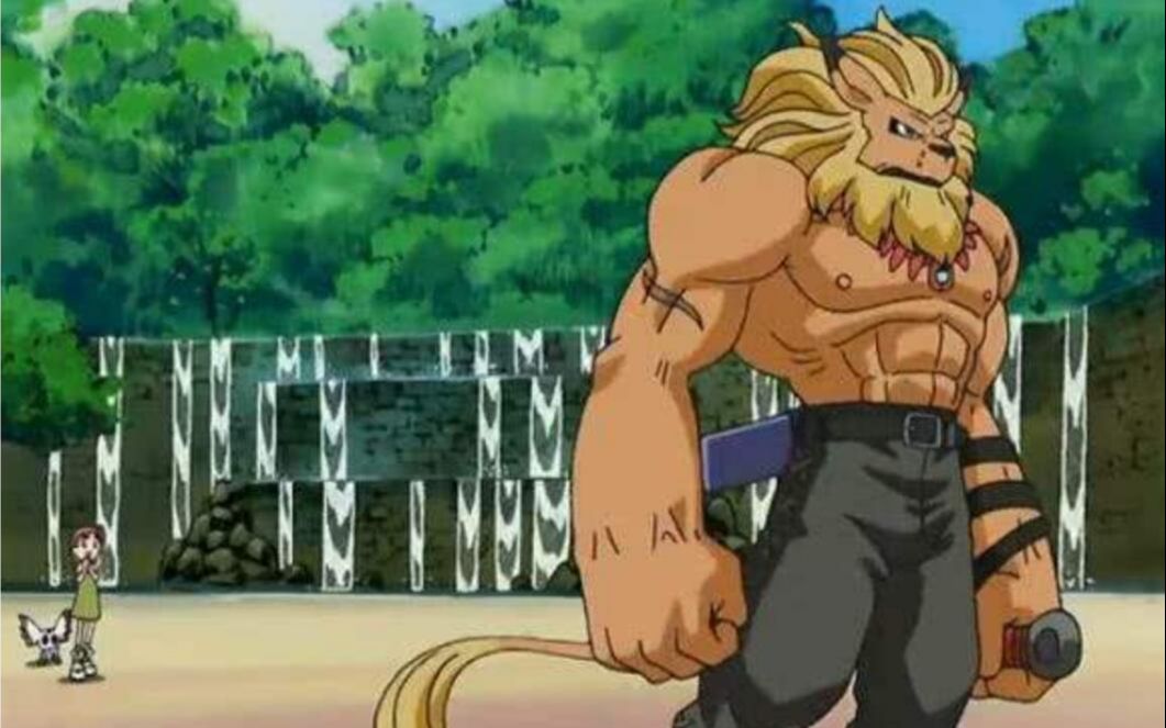 数码宝贝那些梗2:狮子兽?便当兽?