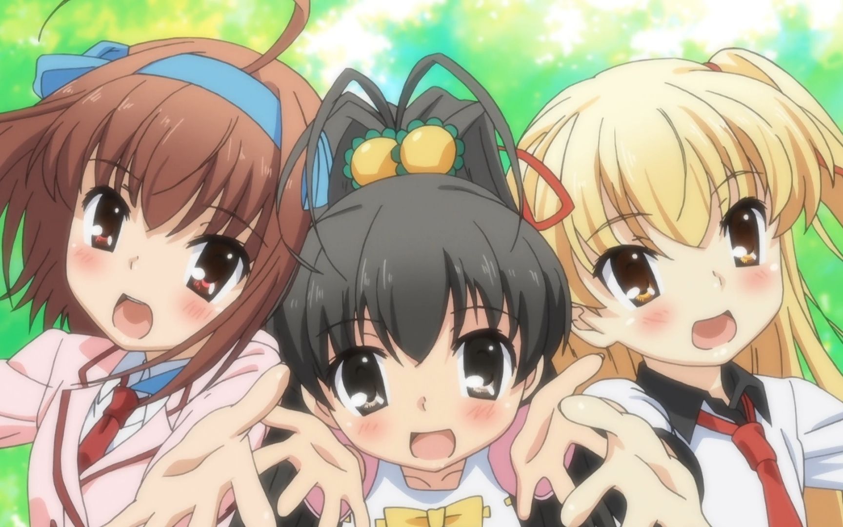 tv动画要听爸爸的话 《happy girl》op无字幕版