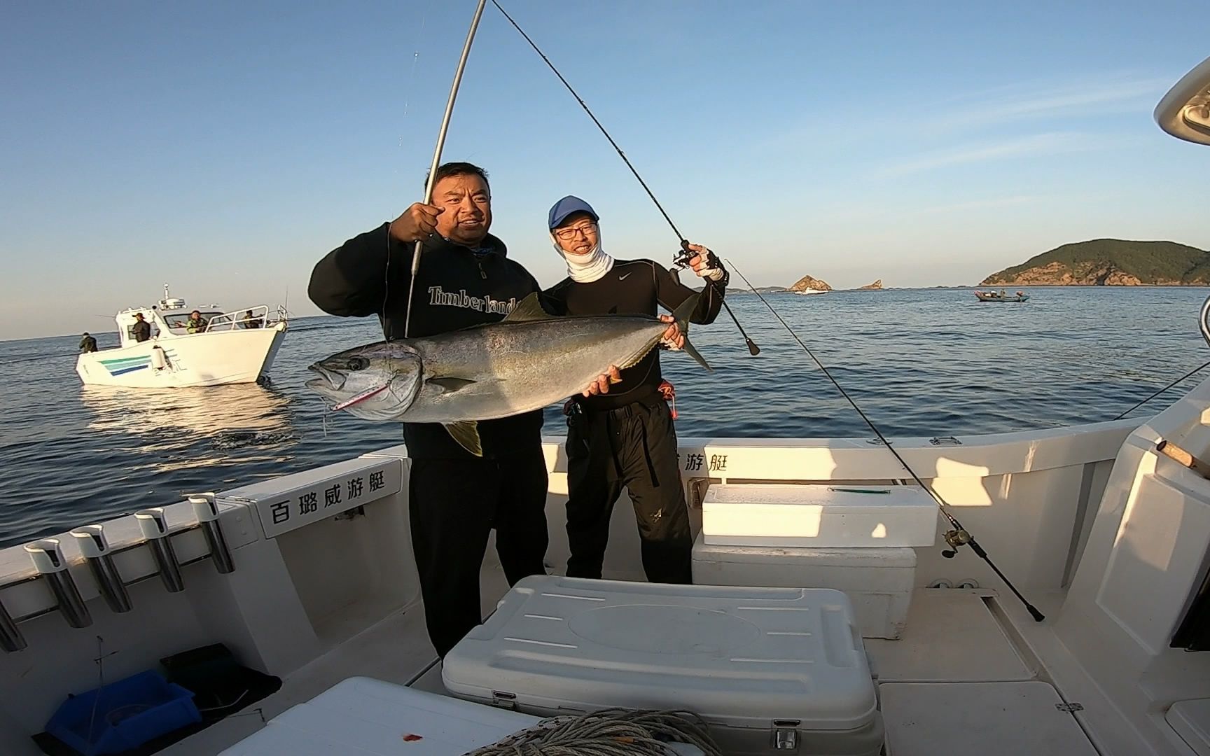 【大连海钓vlog 003】獐子岛鱼很大,鲅鱼炮弹鰤20201010_哔哩哔哩