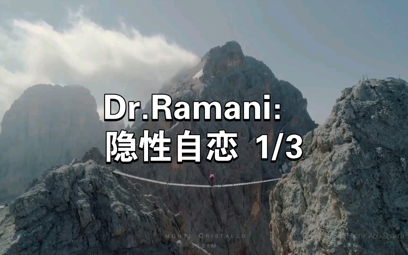 [图]Dr.Ramani：隐性自恋 1/3