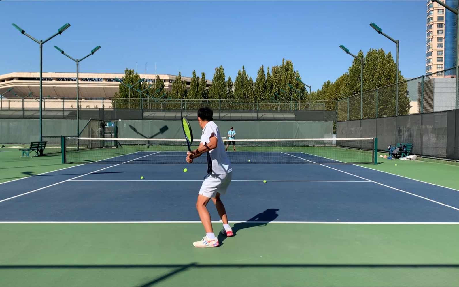 网球对打剪辑tennisrallyhl第一弹