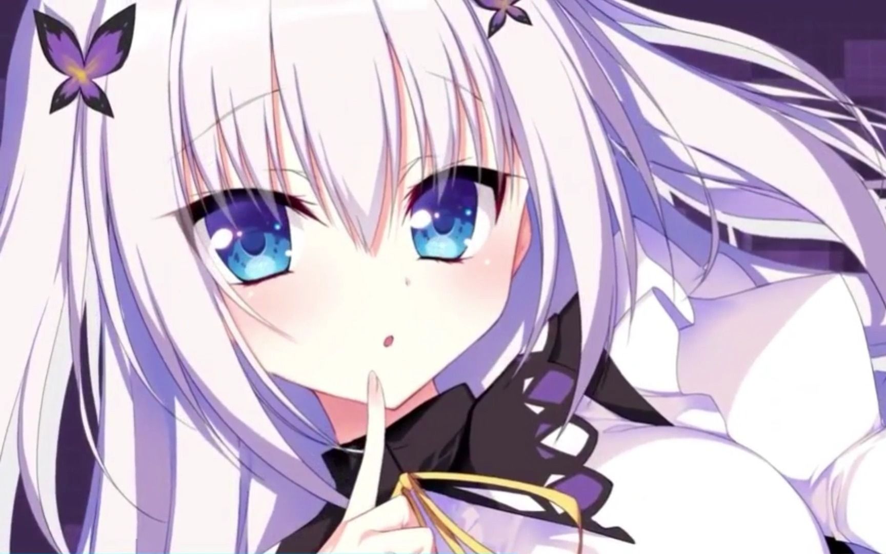 白毛蓝瞳的角色真吸引人啊